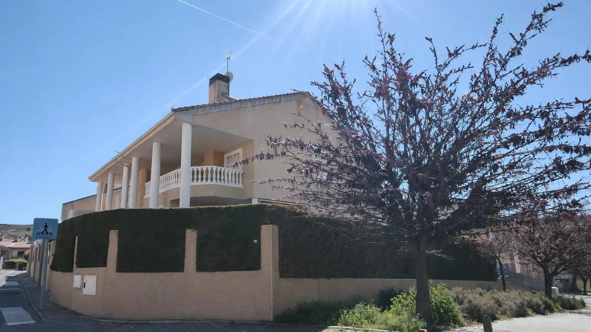 Exterior view of Single-family semi-detached for sale in Arganda del Rey  with Heating, Private garden and Terrace