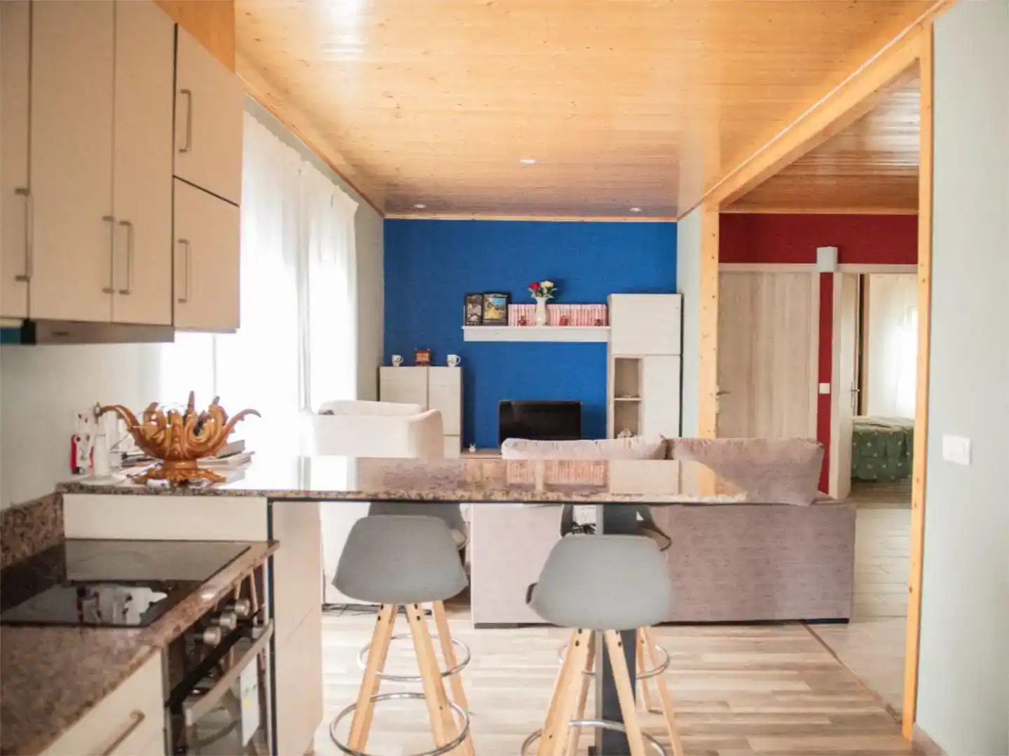 Sala d'estar de Casa o xalet en venda en Taboada amb Jardí privat, Parquet i Traster