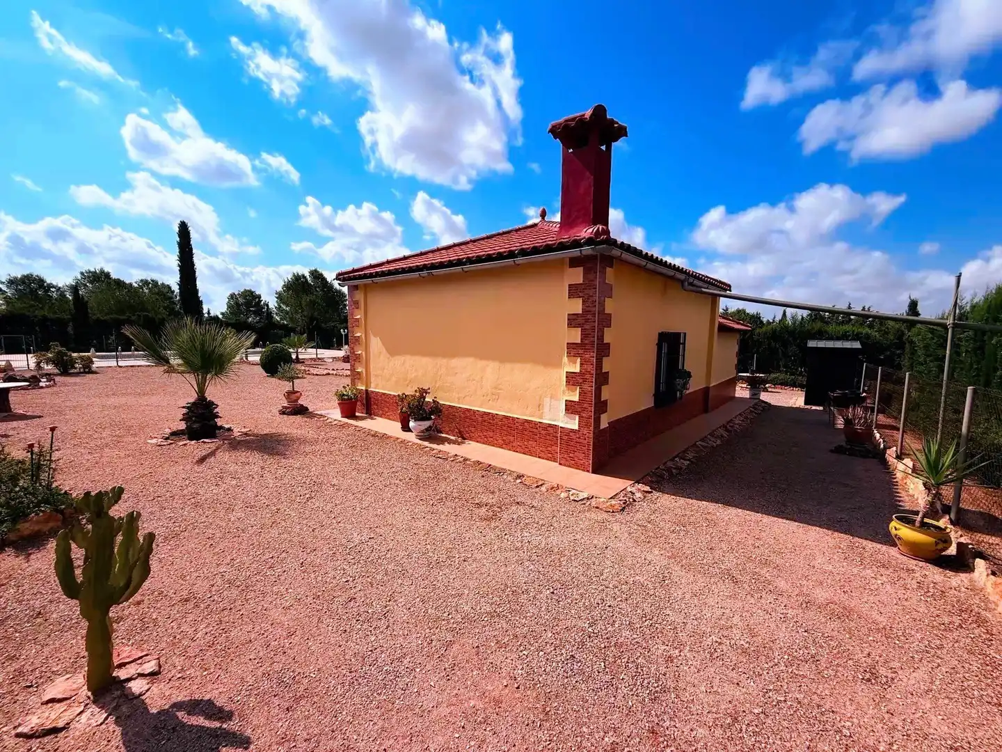 Vista exterior de Finca rústica en venda en Murcia amb Piscina