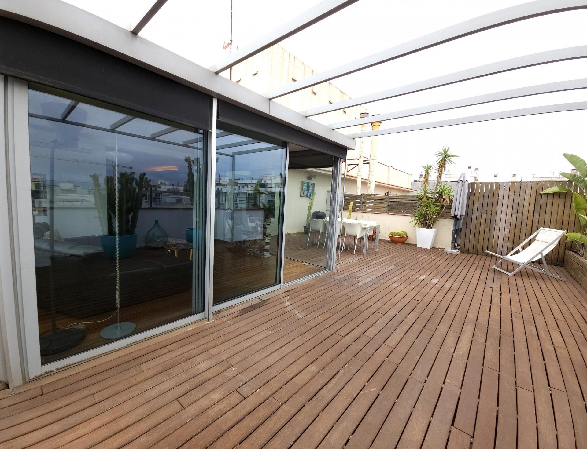 Terrace of Flat for sale in Sant Joan Despí  with Heating, Parquet flooring and Terrace