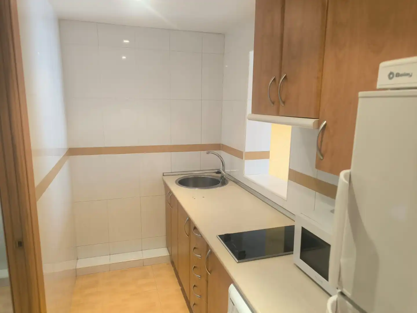 Küche von Wohnung zur Miete in Madrid mit Klimaanlage, Heizung und Parkett