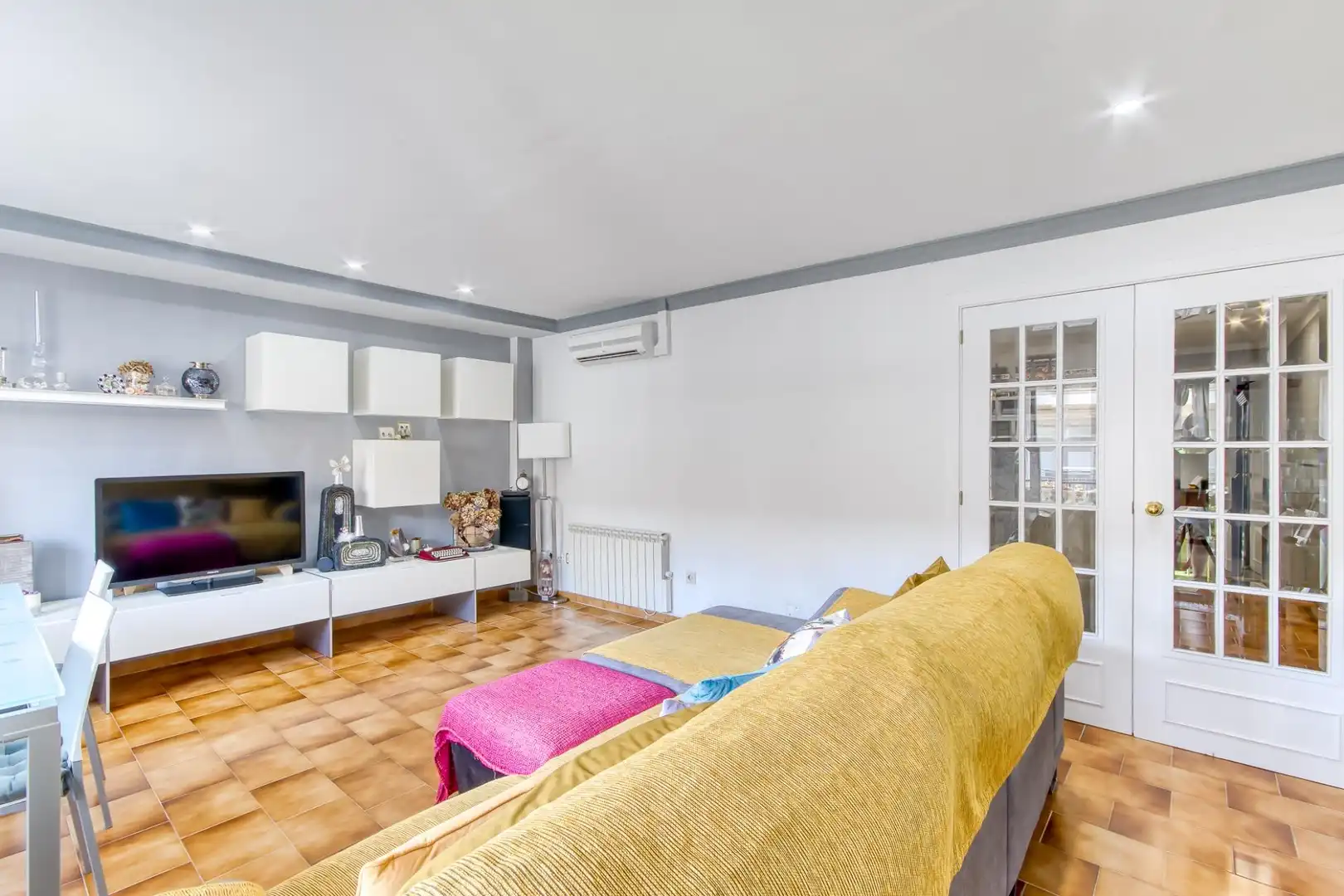 Sala d'estar de Àtic en venda en Roses amb Aire condicionat, Calefacció i Terrassa
