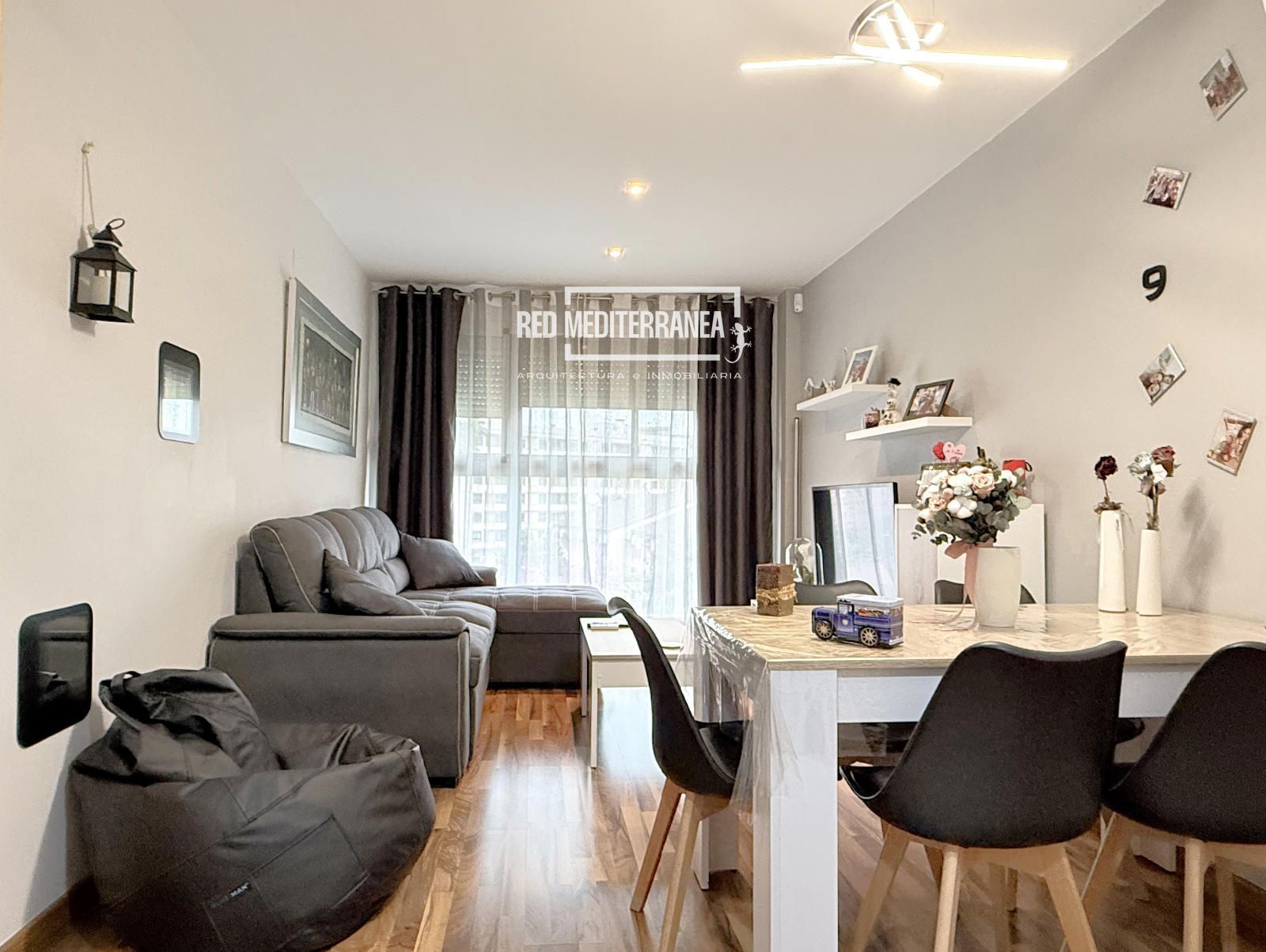 Wohnzimmer von Wohnung zum Verkauf in Gandia mit Klimaanlage, Heizung und Abstellraum