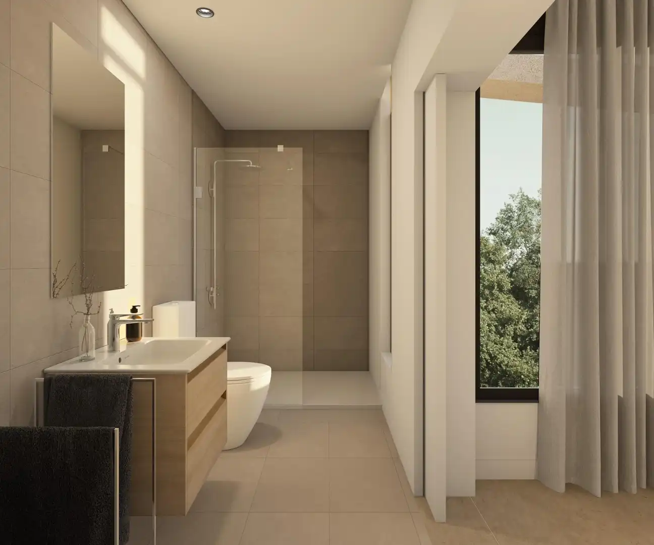 Baño de Casa o chalet en venta en Olesa de Montserrat con Aire acondicionado, Calefacción y Terraza