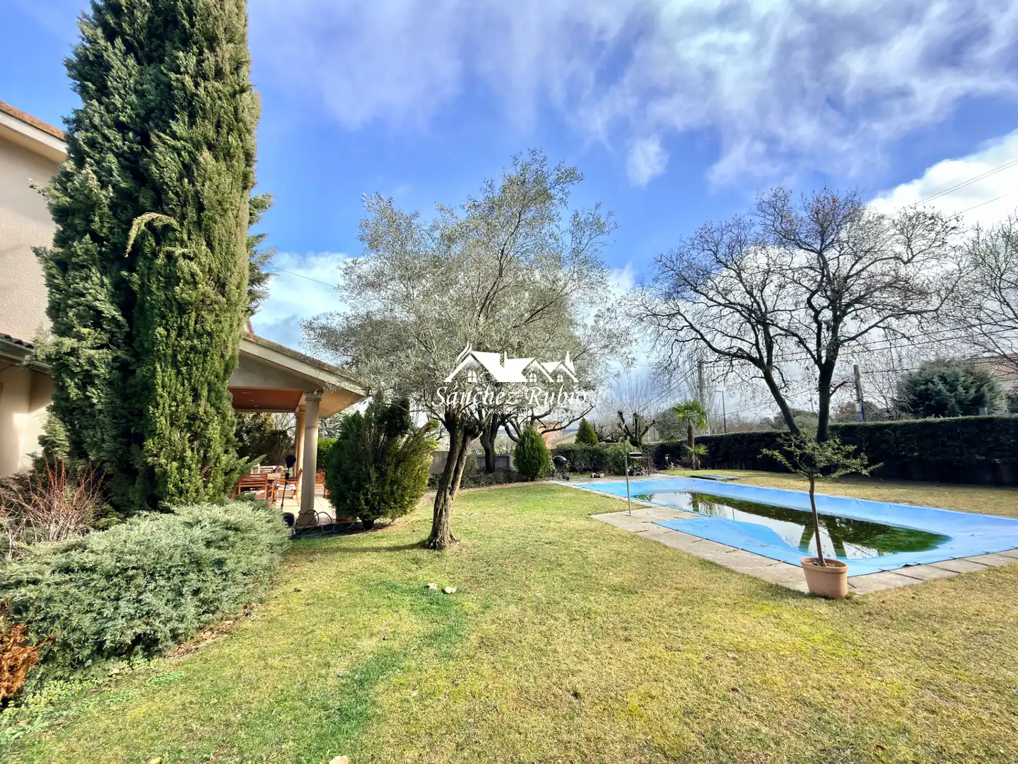 Jardí de Casa o xalet en venda en Galapagar amb Calefacció, Jardí privat i Terrassa