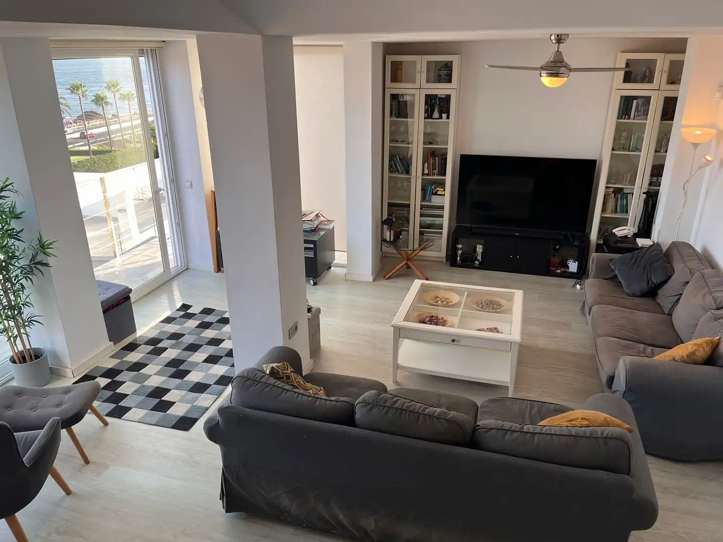 Sala de estar de Casa o chalet en venta en Mijas con Amueblado