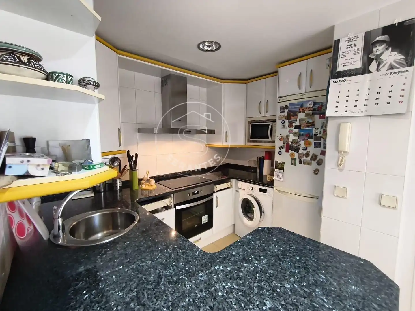 Kitchen of Flat for sale in  Pamplona / Iruña  with Heating