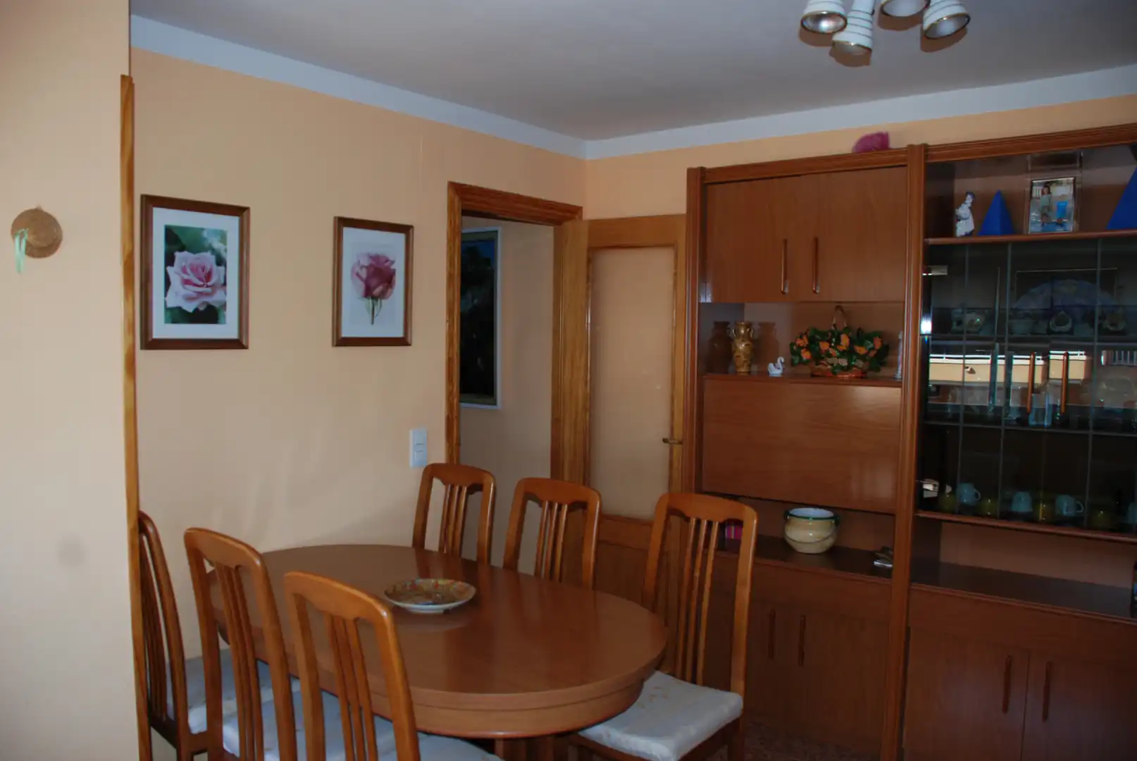 Menjador de Apartament en venda en Miramar amb Calefacció, Terrassa i Moblat