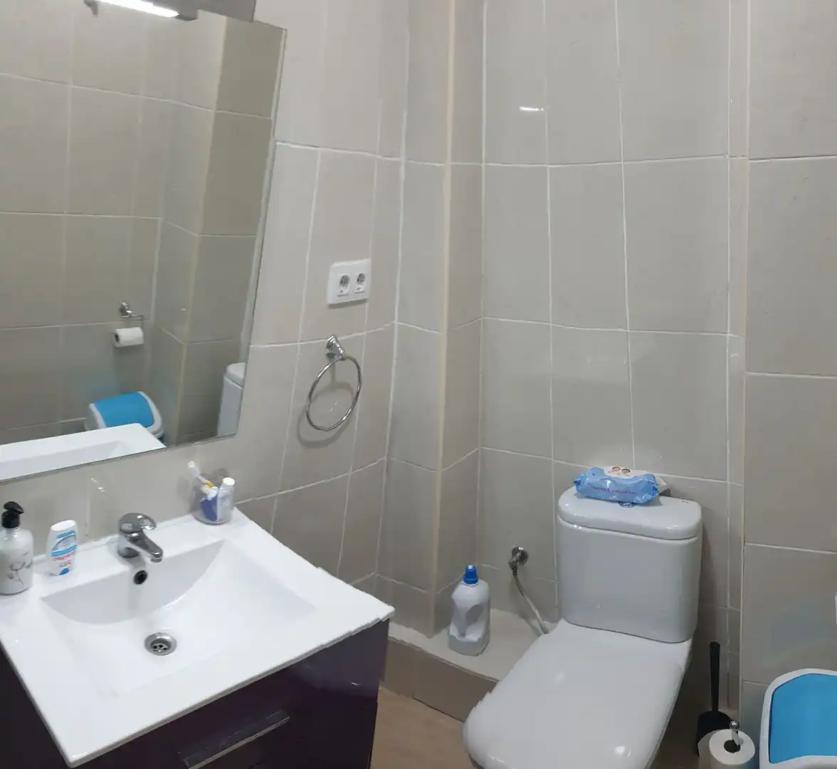 Bathroom of Flat for rent in Murcia  with Air Conditioner, Heating and Private garden