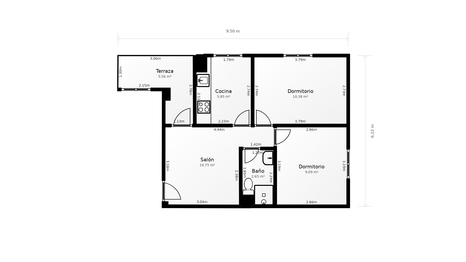Flat to rent in Getafe  with Terrace and Pets allowed