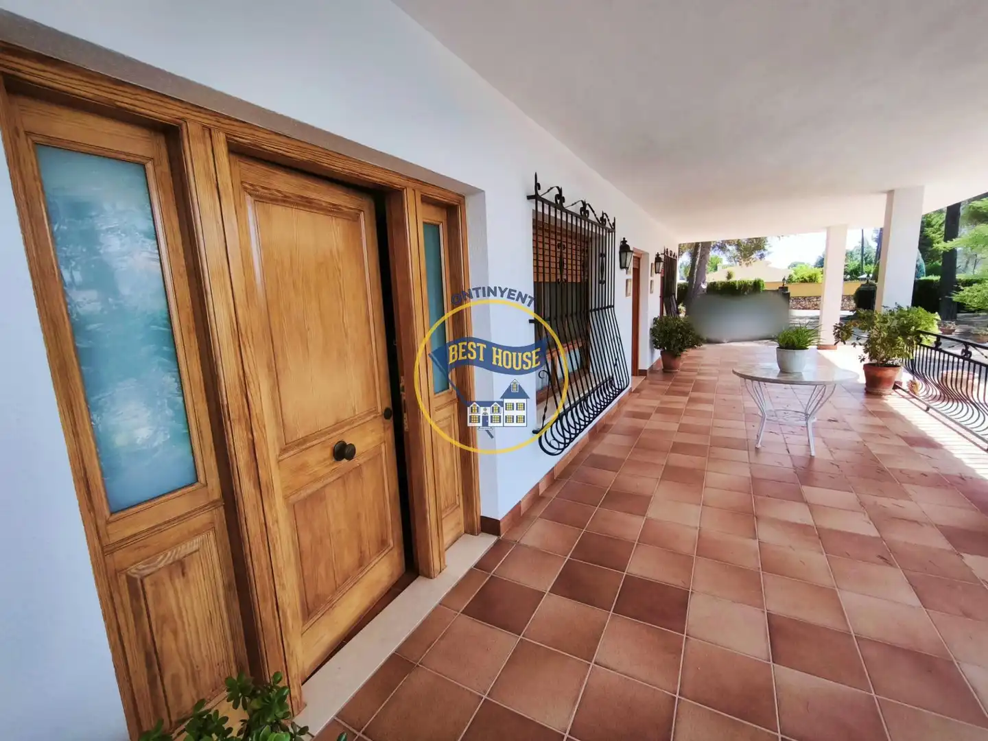 Vista exterior de Casa o chalet en venta en Ontinyent con Aire acondicionado, Calefacción y Jardín privado