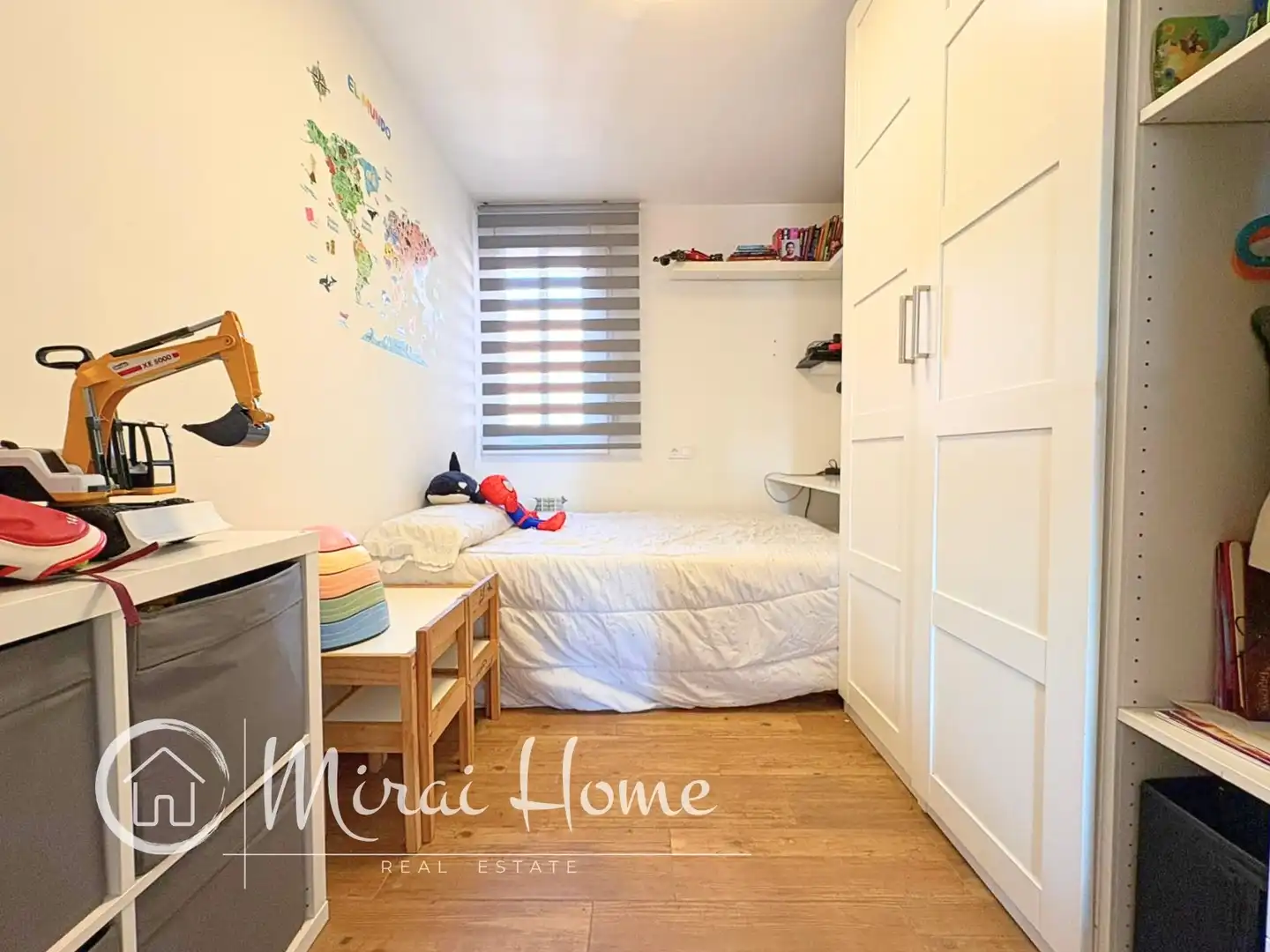 Schlafzimmer von Wohnung zum Verkauf in Mollet del Vallès mit Klimaanlage, Heizung und Parkett