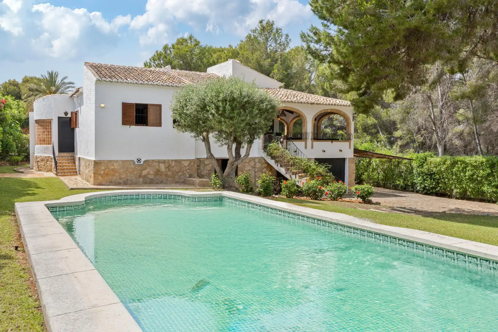 Swimming pool of Houses for sale in Jávea / Xàbia