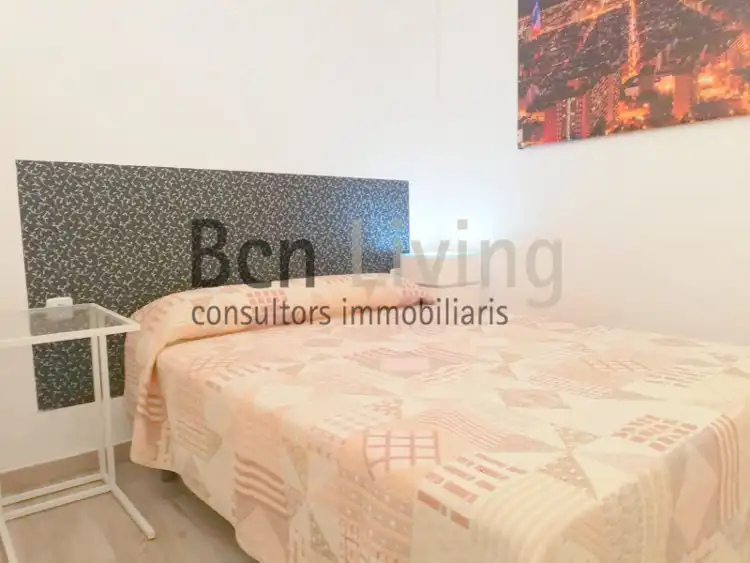 Bedroom of Flat for rent in Barcelona  with Furnished, Oven and Washing machine