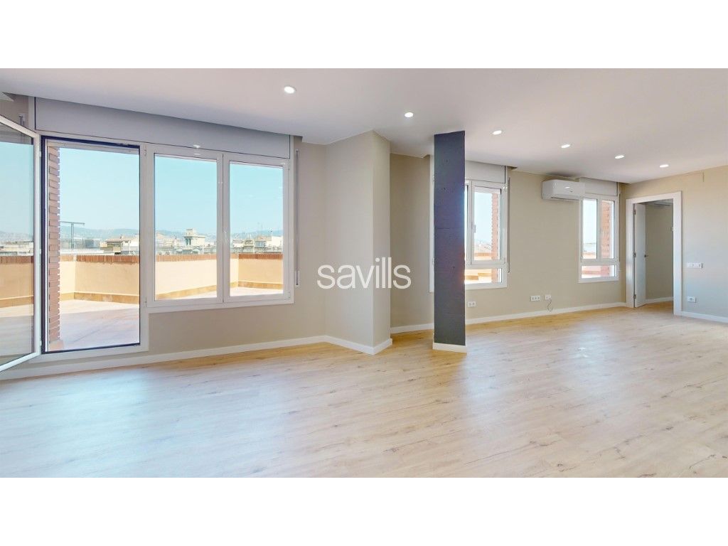 Sala d'estar de Apartament en venda en  Barcelona Capital