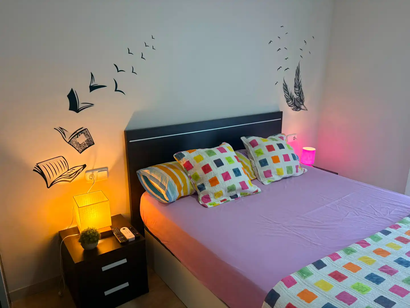 Habitación de Apartamento de alquiler en Vandellòs i l'Hospitalet de l'Infant con Aire acondicionado, Calefacción y Amueblado