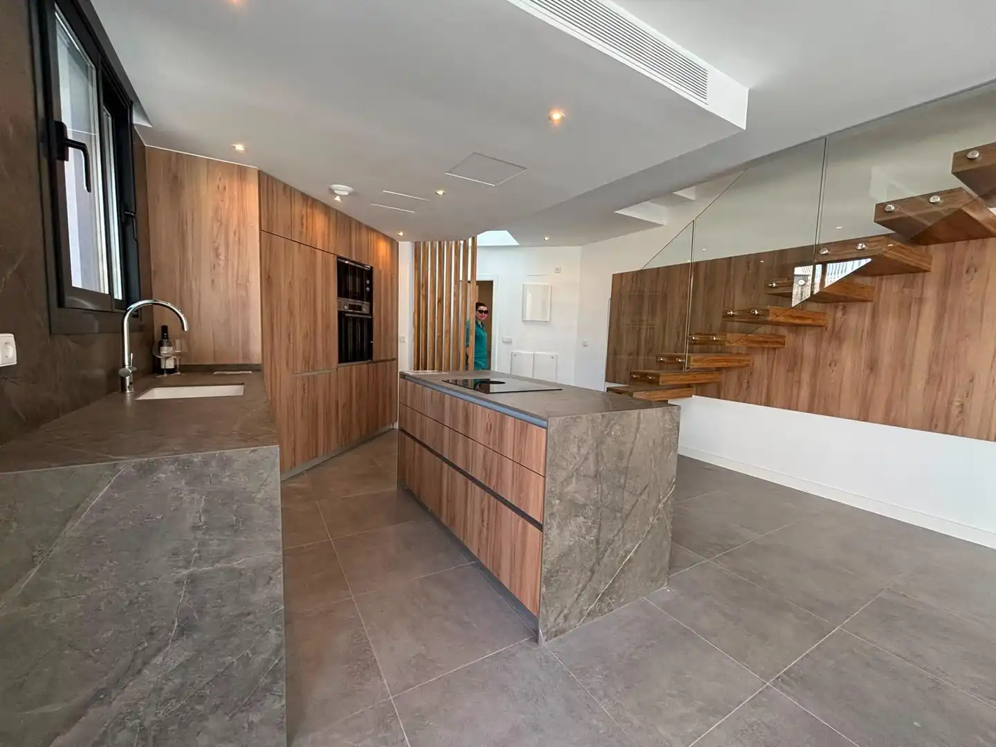 Cocina de Casa o chalet en venta en Sant Joan d'Alacant con Aire acondicionado y Piscina