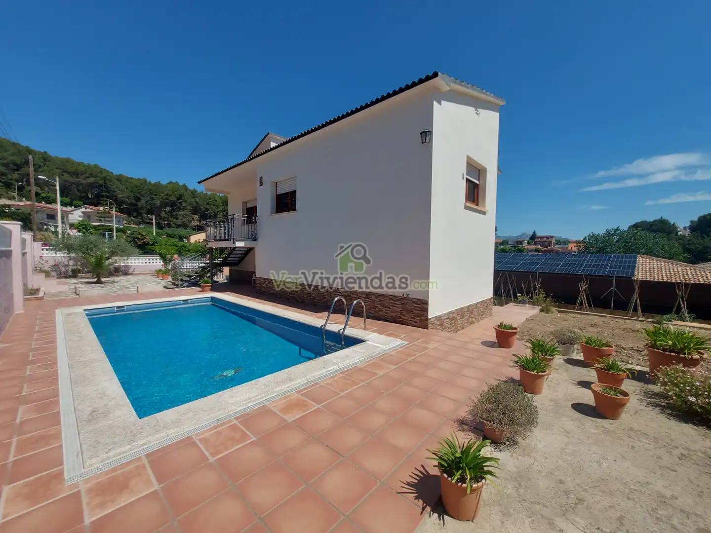Piscina de Casa o xalet en venda en Piera amb Jardí privat, Terrassa i Piscina
