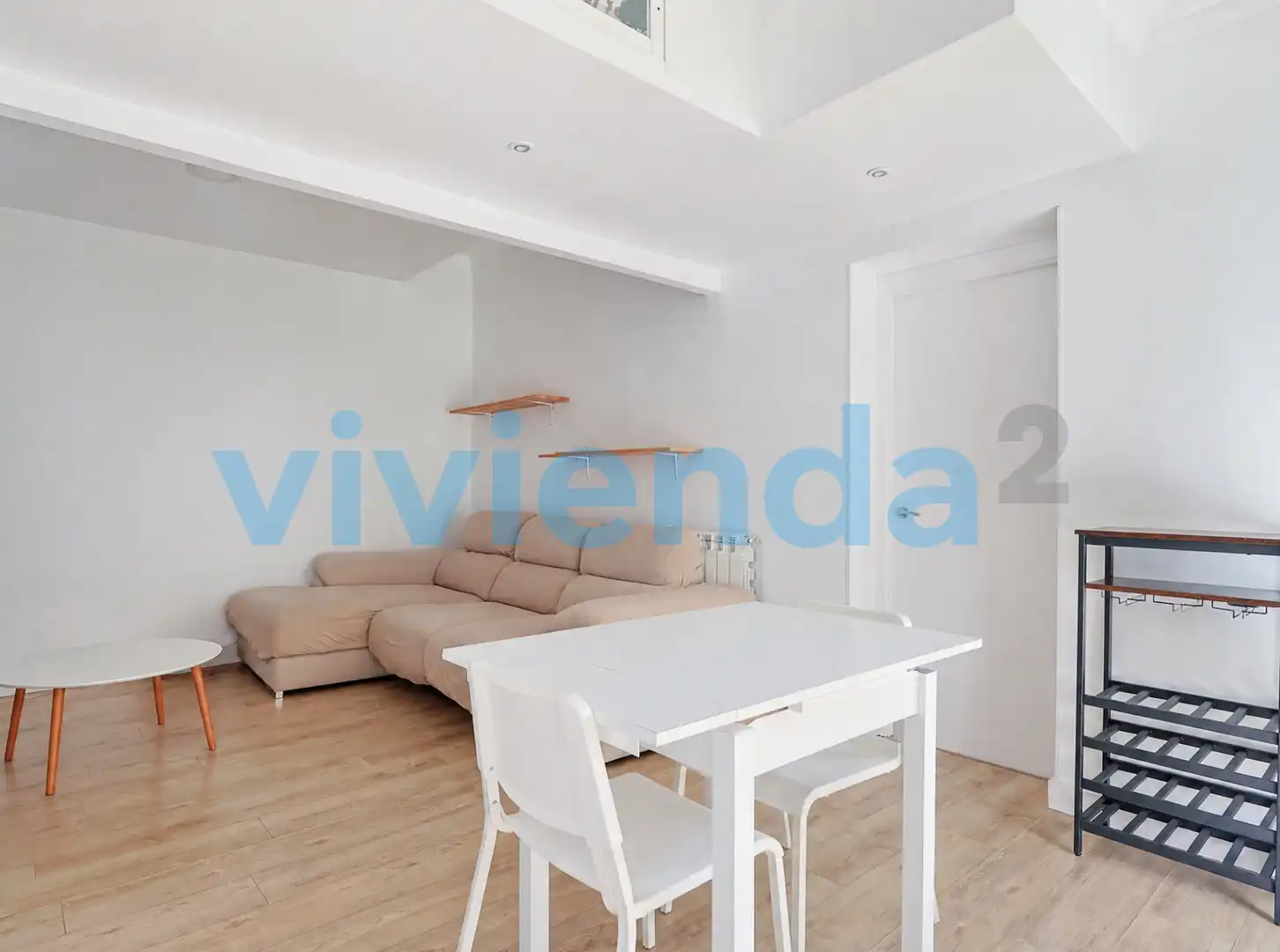 Sala d'estar de Àtic en venda en Madrid amb Aire condicionat, Calefacció i Terrassa
