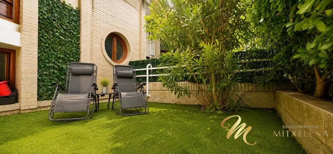 Terrasse von Wohnung zum Verkauf in Leioa mit Heizung, Privatgarten und Terrasse