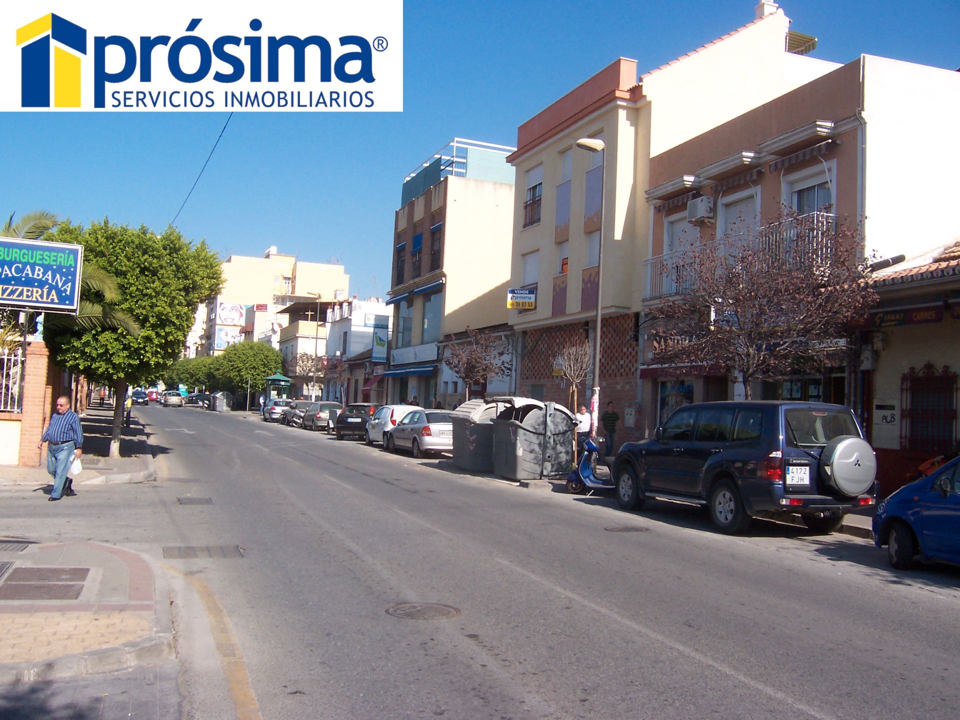 Vista exterior de Local de lloguer en Málaga Capital amb Aire condicionat i Internet