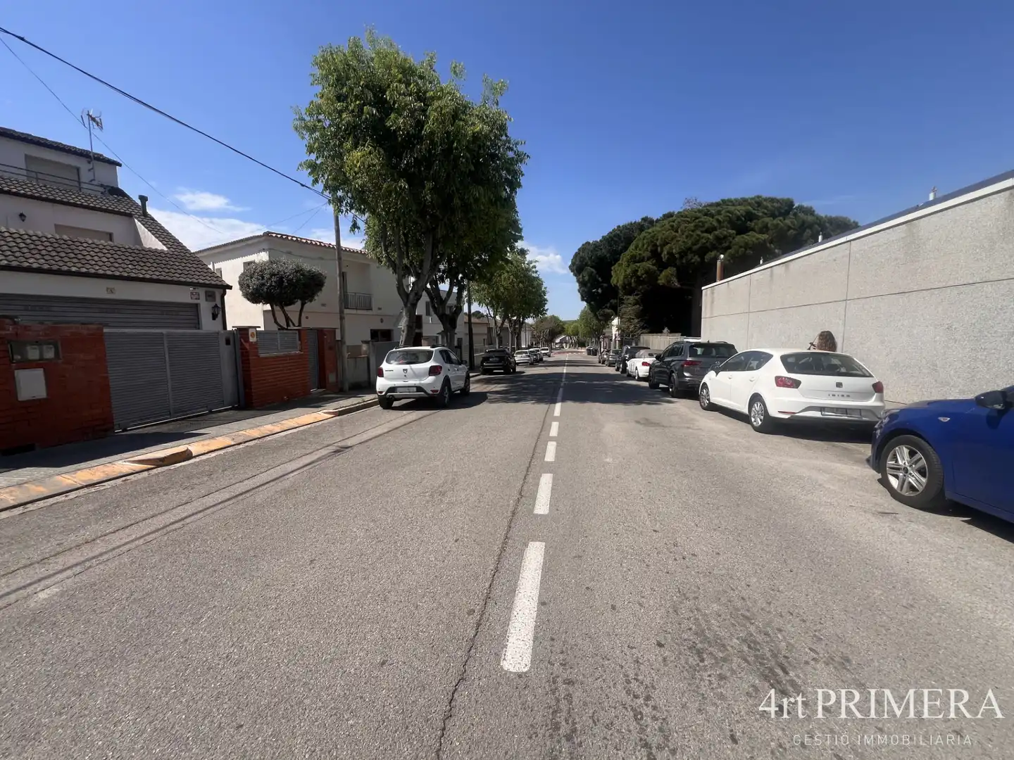 Vista exterior de Pis en venda en Parets del Vallès amb Calefacció, Moblat i Balcó