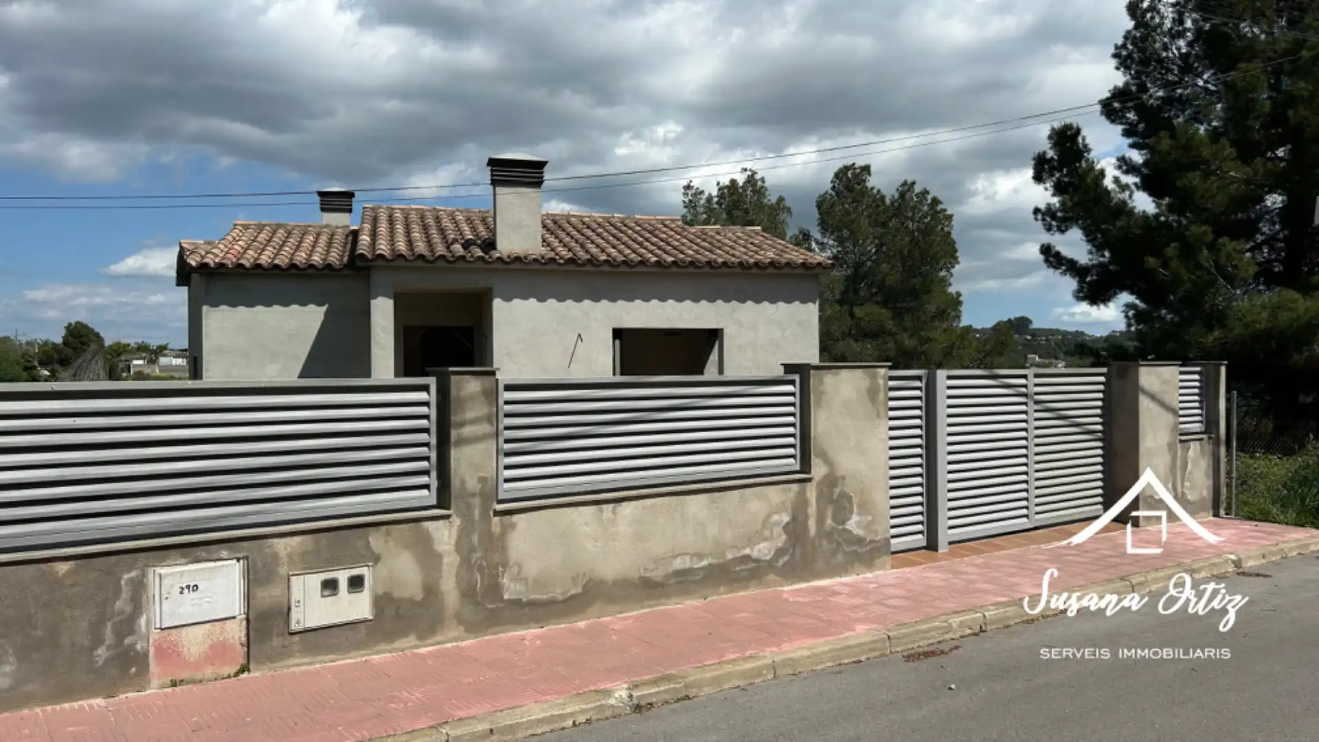 Vista exterior de Casa o xalet en venda en Piera amb Calefacció, Terrassa i Traster