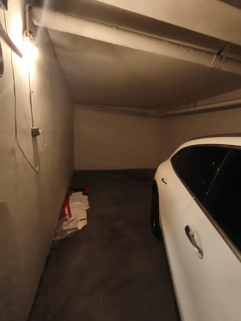 Parking of Flat for sale in Ourense Capital   with Heating, Parquet flooring and Storage room