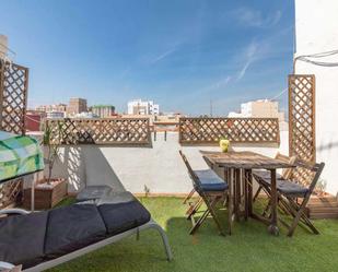 Terrassa de Apartament per a compartir en  Valencia Capital amb Aire condicionat i Terrassa