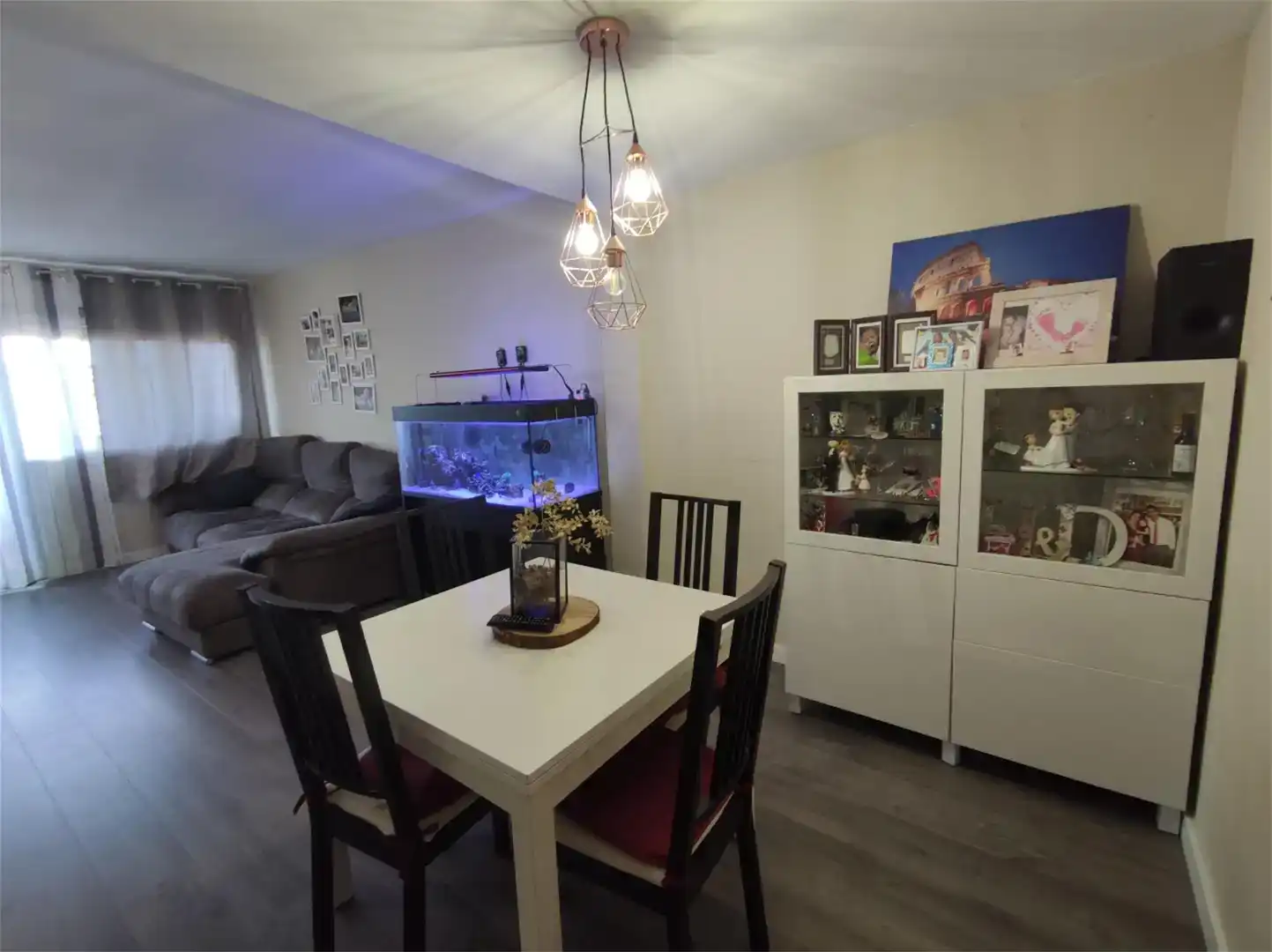 Esszimmer von Wohnung zum Verkauf in Terrassa mit Klimaanlage und Balkon