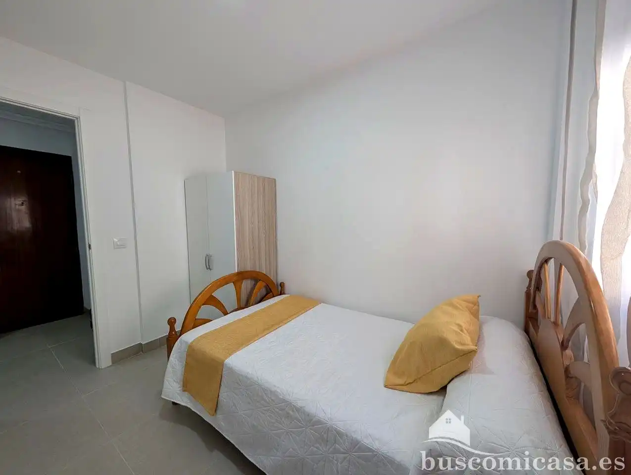 Bedroom of Flat for rent in Linares  with Air Conditioner, Furnished and Balcony