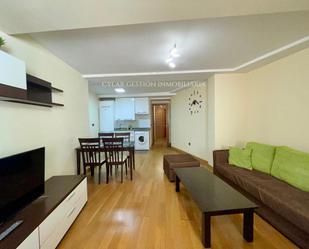Living room of Flat to rent in Salamanca Capital  with Heating, Parquet flooring and Furnished