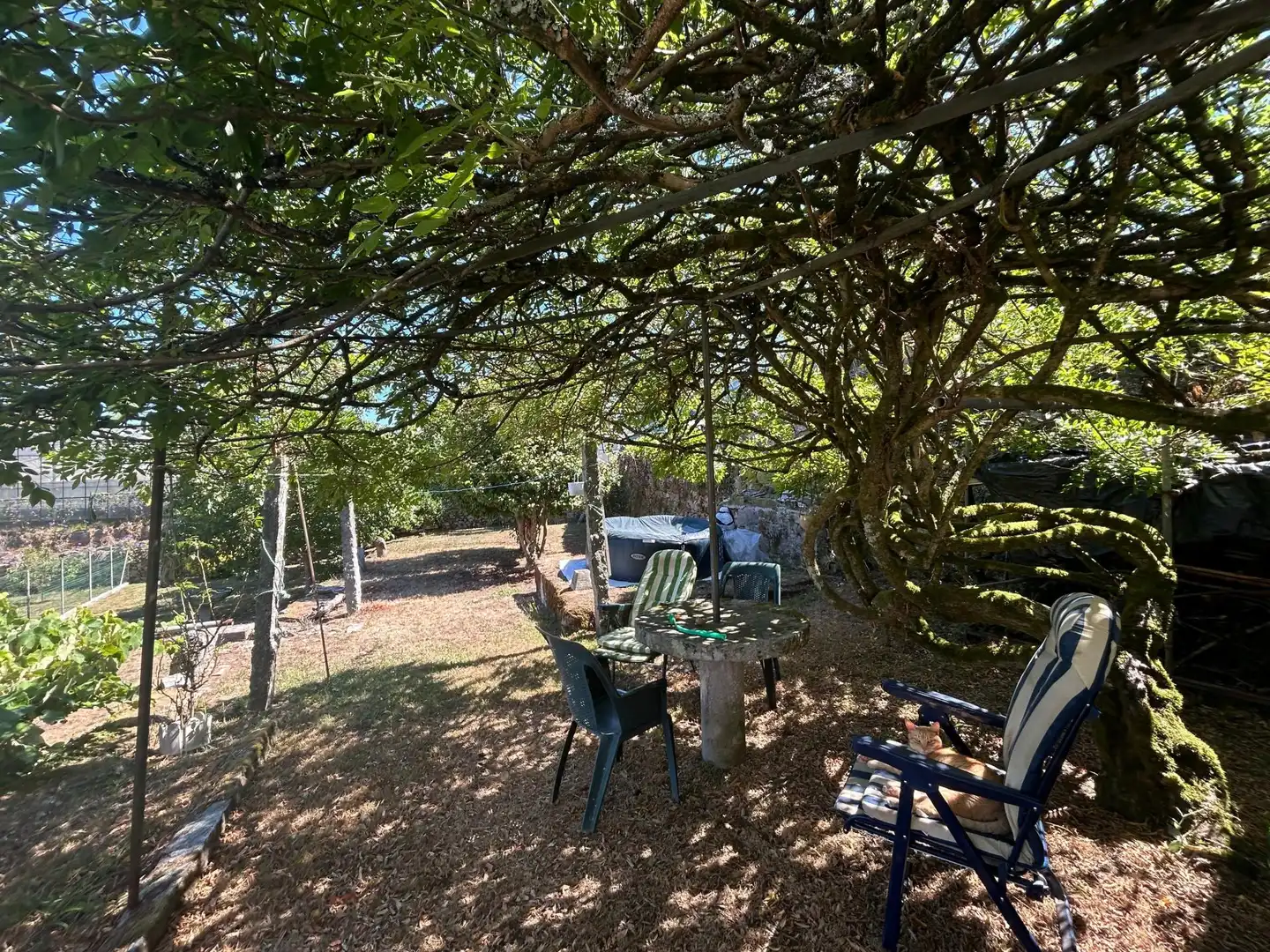 Garden of Country homes for sale in Vilanova de Arousa  with Air Conditioner and Heating