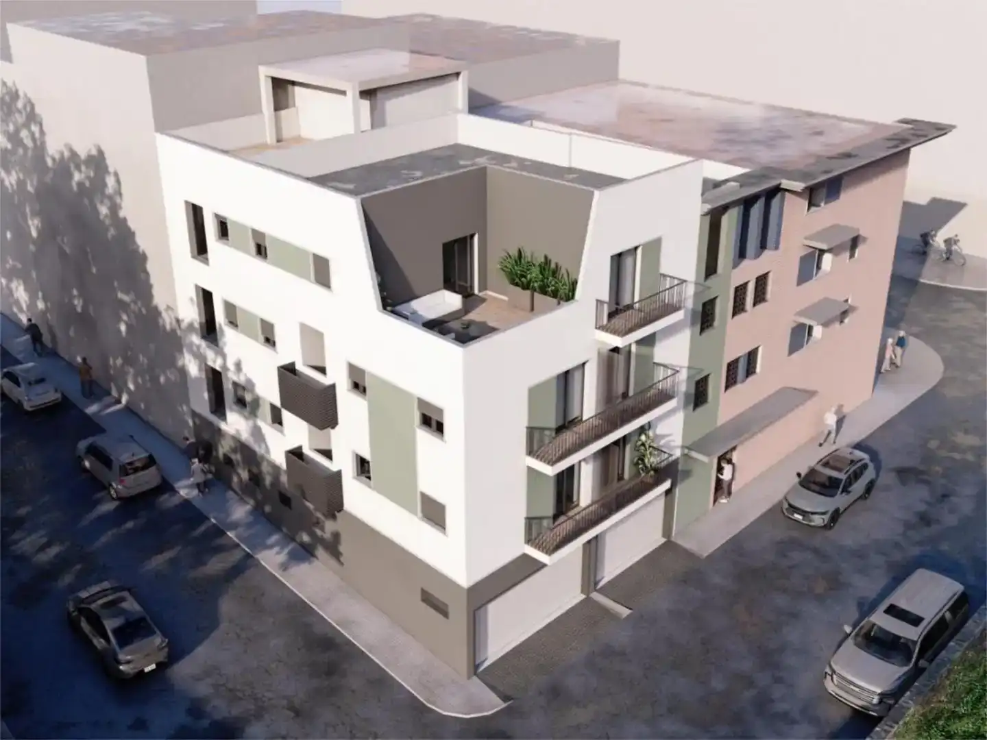 Vista exterior de Piso en venta en Úbeda, Jaén