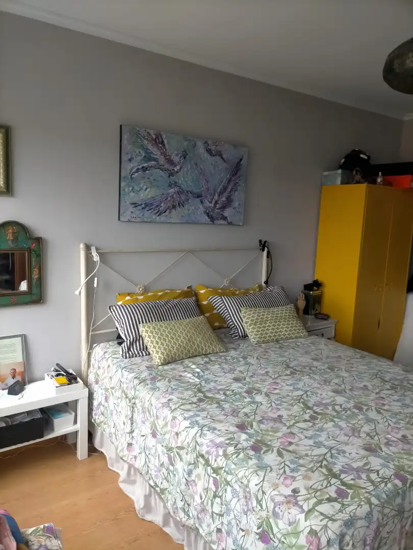 Bedroom of Flat for sale in Ourense Capital   with Heating, Parquet flooring and Furnished