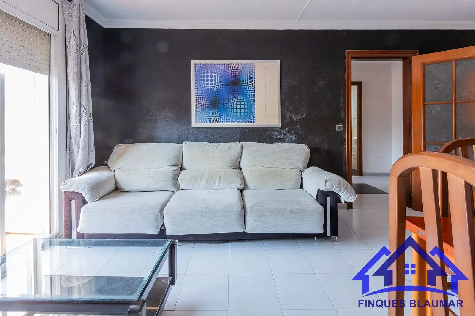 Sala de estar de Piso en venta en Canet de Mar con Calefacción