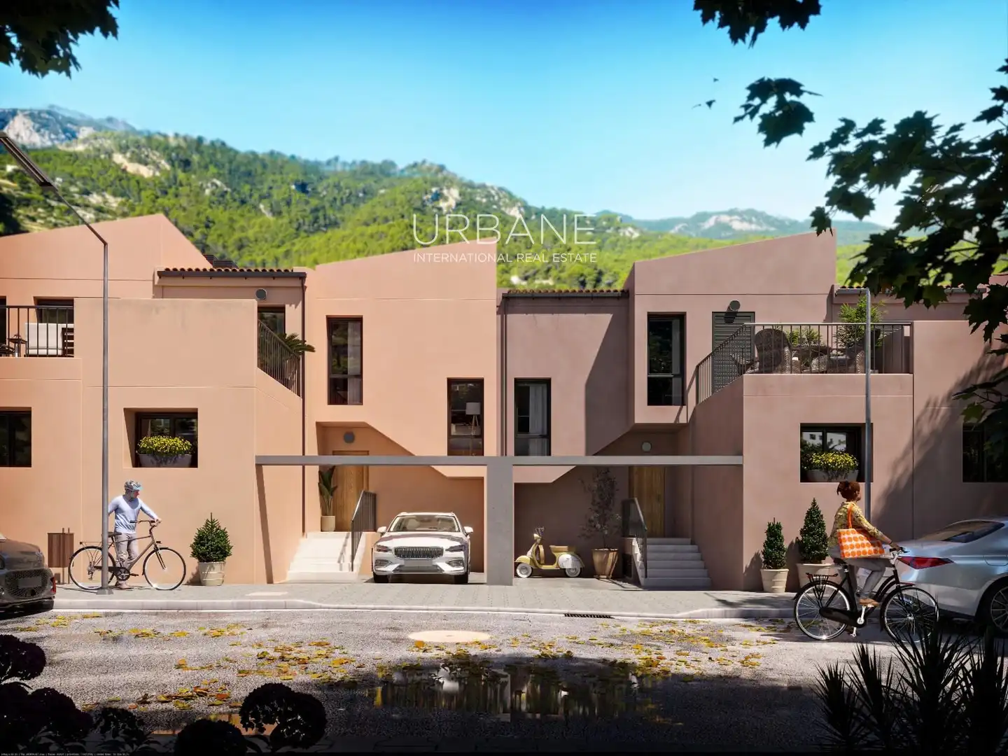 Vista exterior de Casa adosada en venda en Esporles amb Aire condicionat, Calefacció i Jardí privat