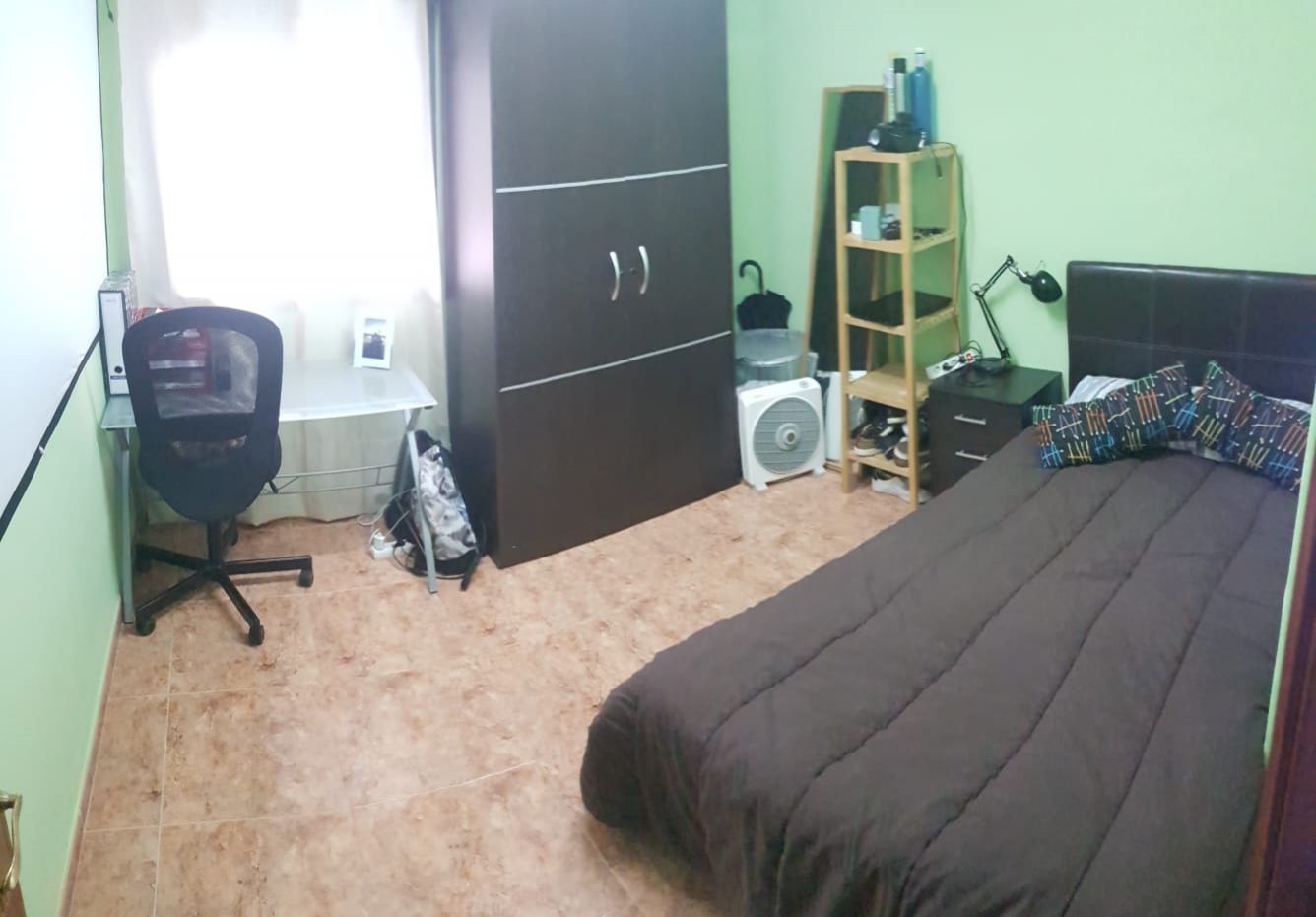Bedroom of Flat to rent in Cáceres Capital  with Terrace and Furnished