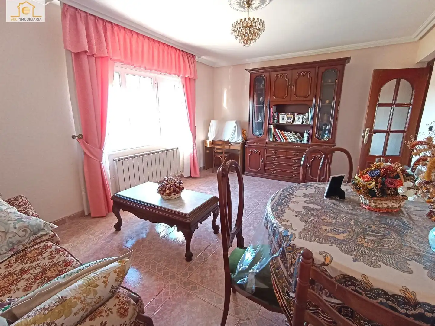 Sala de estar de Casa o chalet en venta en Villanueva de las Manzanas con Calefacción, Jardín privado y Parquet