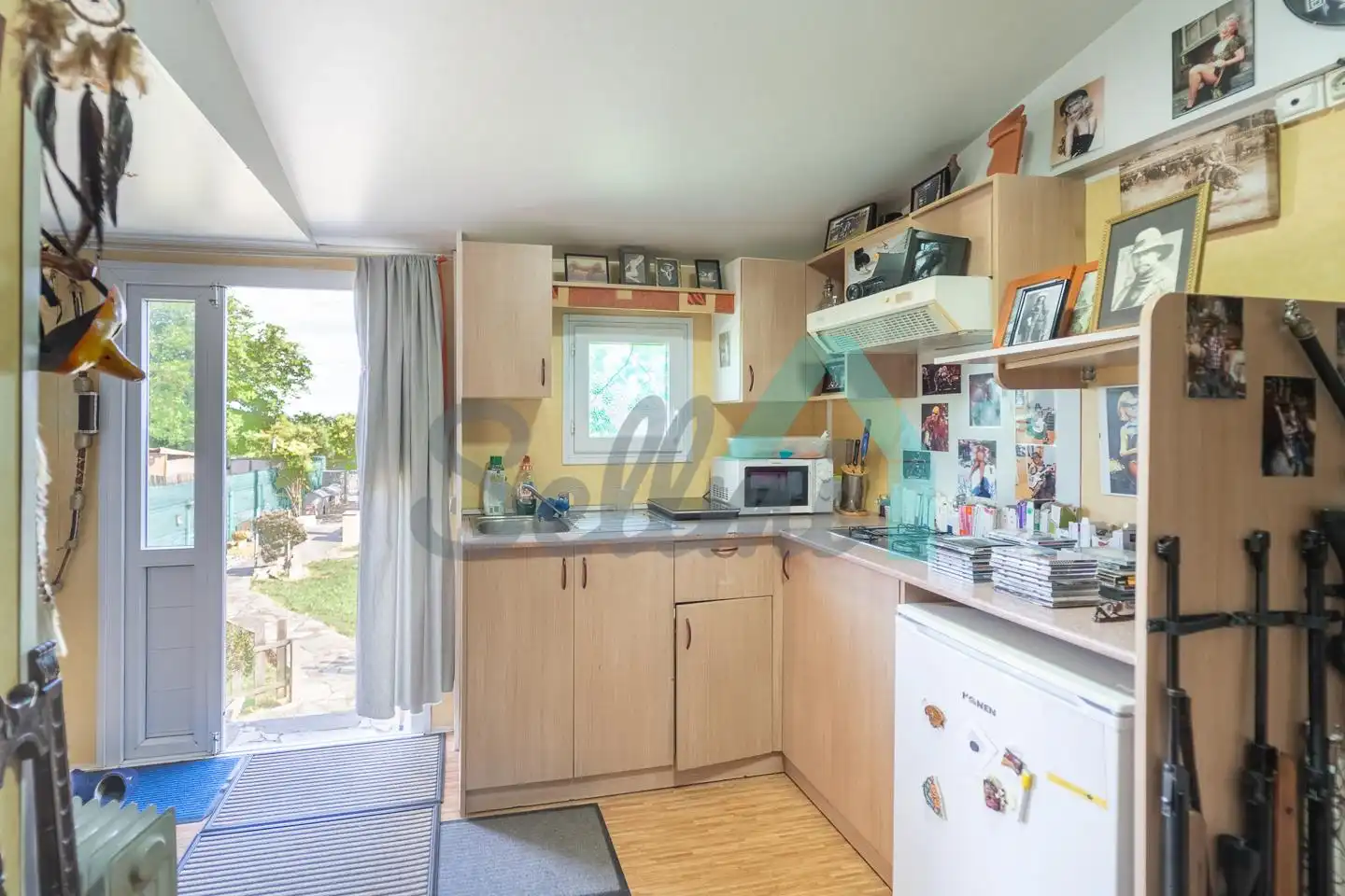 Cocina de Casa o chalet en venta en Gijón  con Jardín privado