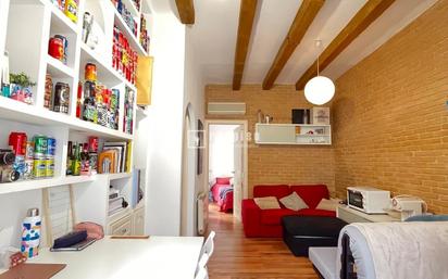 Living room of Flat for sale in  Madrid Capital  with Air Conditioner