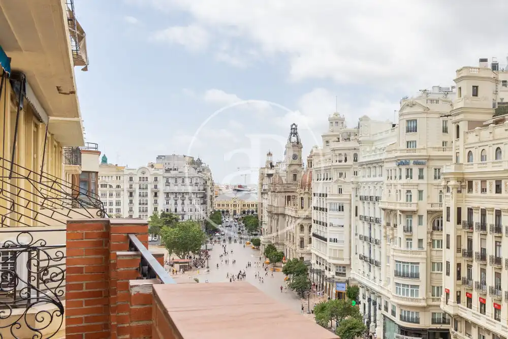 Vista exterior de Pis de lloguer en Valencia amb Aire condicionat, Calefacció i Terrassa