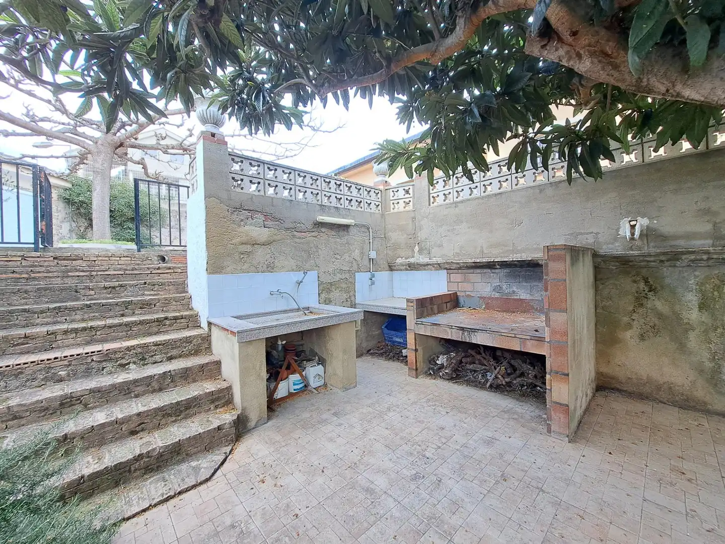 Jardín de Casa o chalet en venta en Alzira con Aire acondicionado, Jardín privado y Terraza