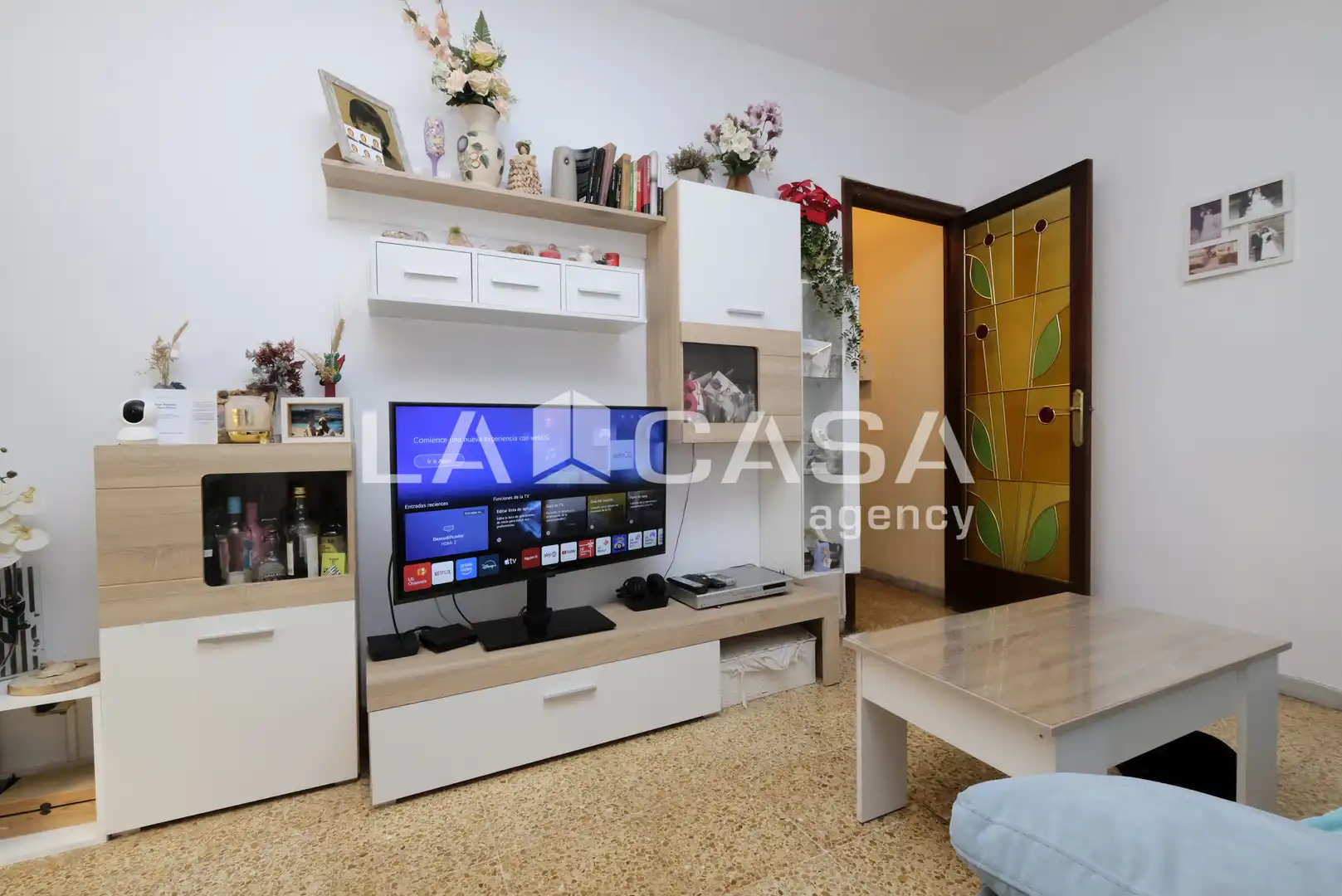 Sala d'estar de Pis en venda en Barcelona amb Balcó