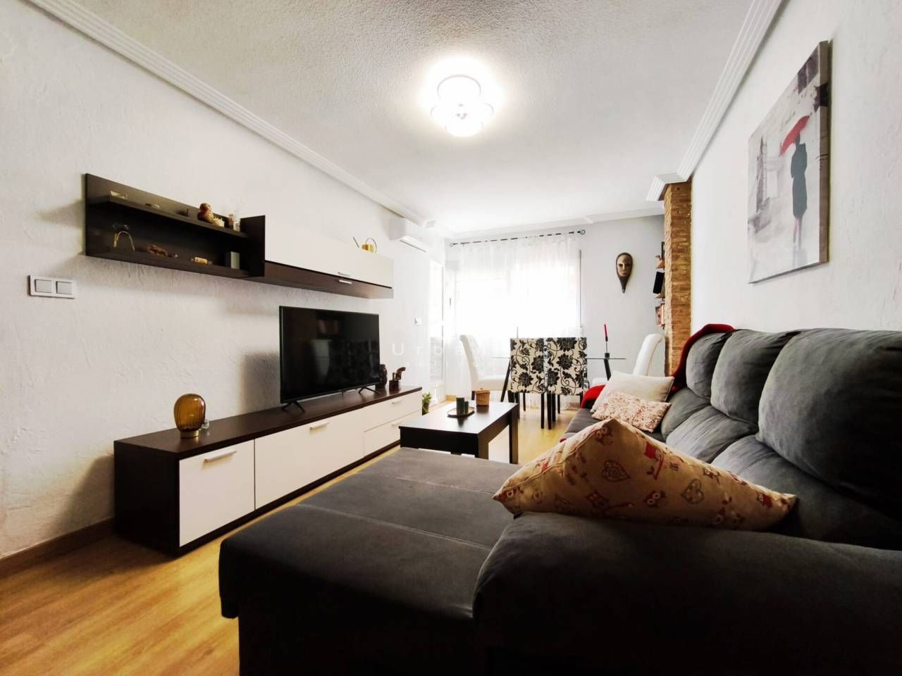 Living room of Flat for sale in Molina de Segura  with Air Conditioner and Balcony