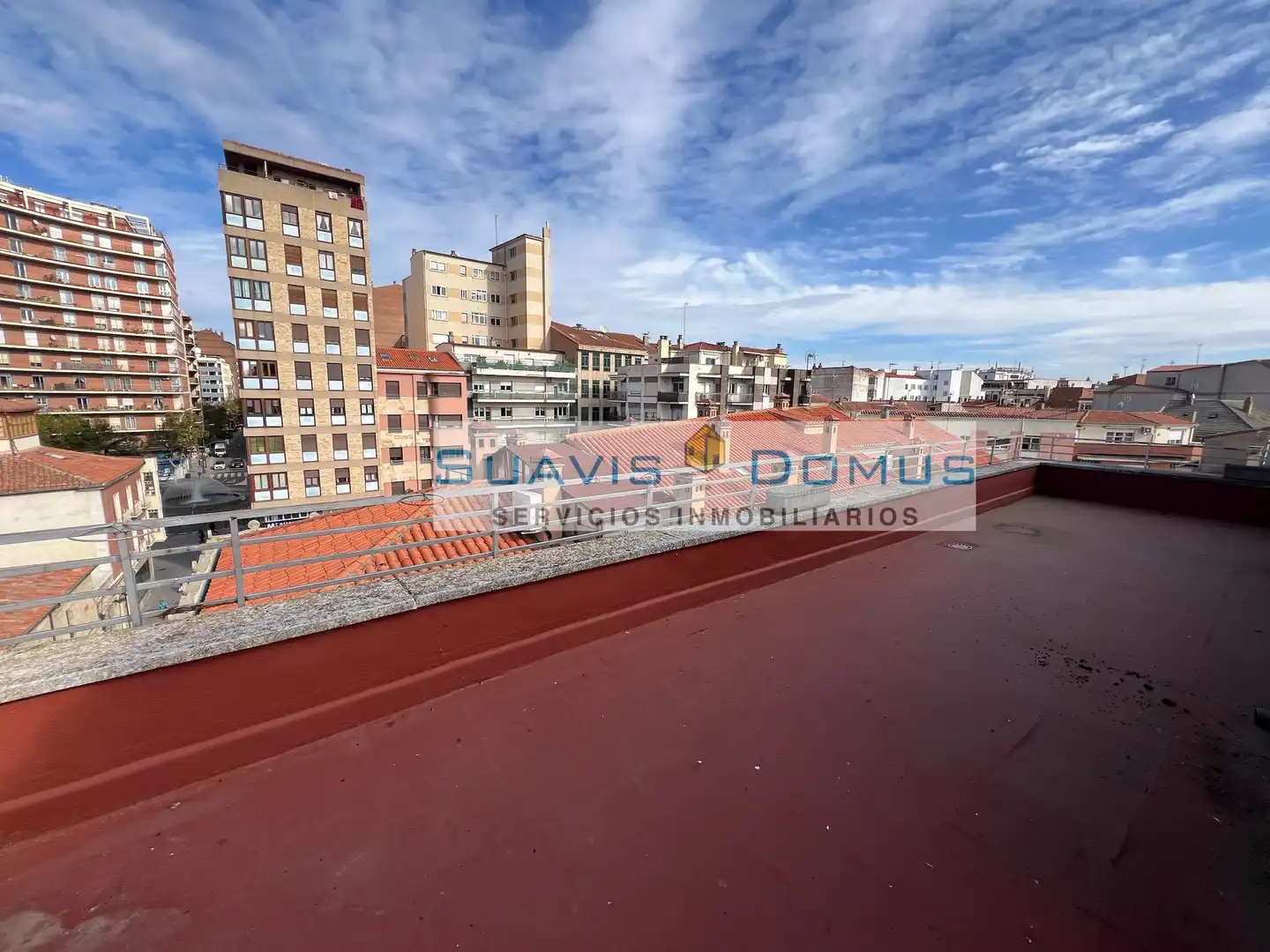Terraza de Ático de alquiler en Zamora Capital  con Calefacción, Parquet y Terraza