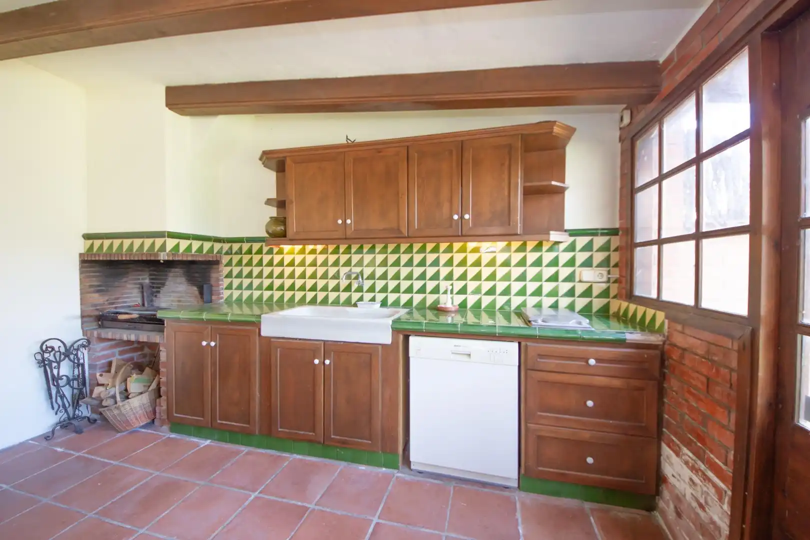 Cocina de Casa o chalet en venta en Argentona con Calefacción, Jardín privado y Terraza