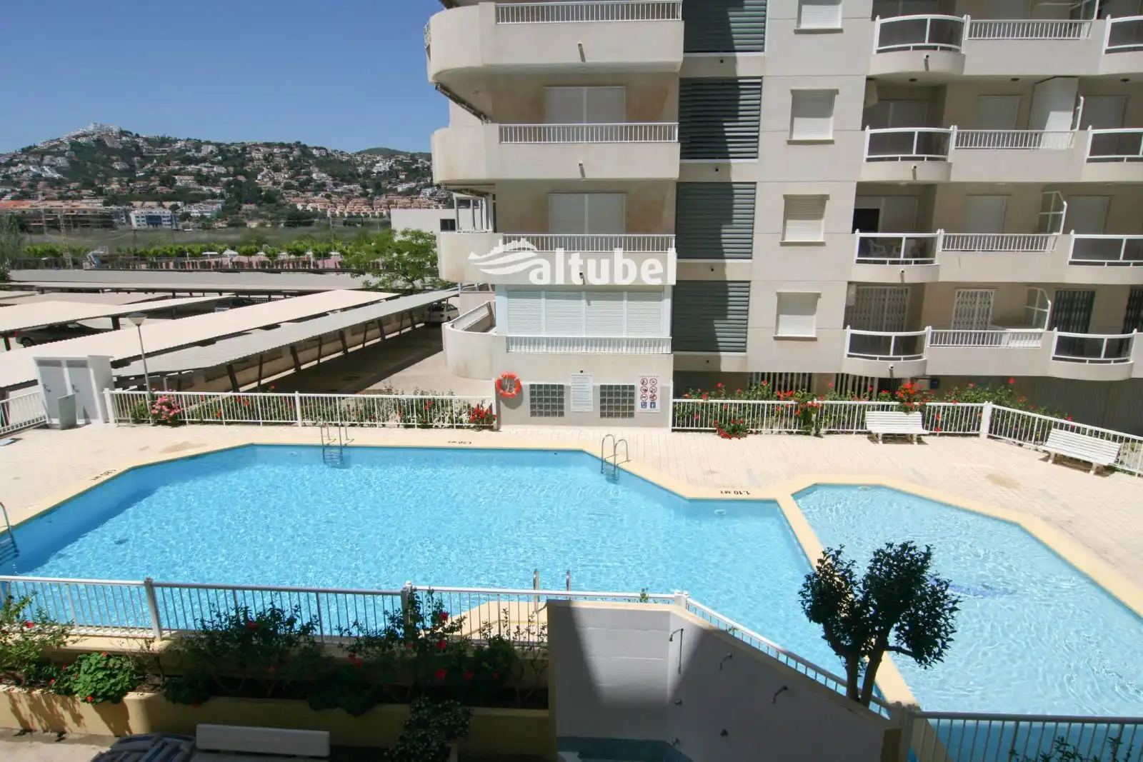 Schwimmbecken von Wohnungen zum Verkauf in Peñíscola / Peníscola mit Terrasse, Schwimmbad und Gemeinschaftspool