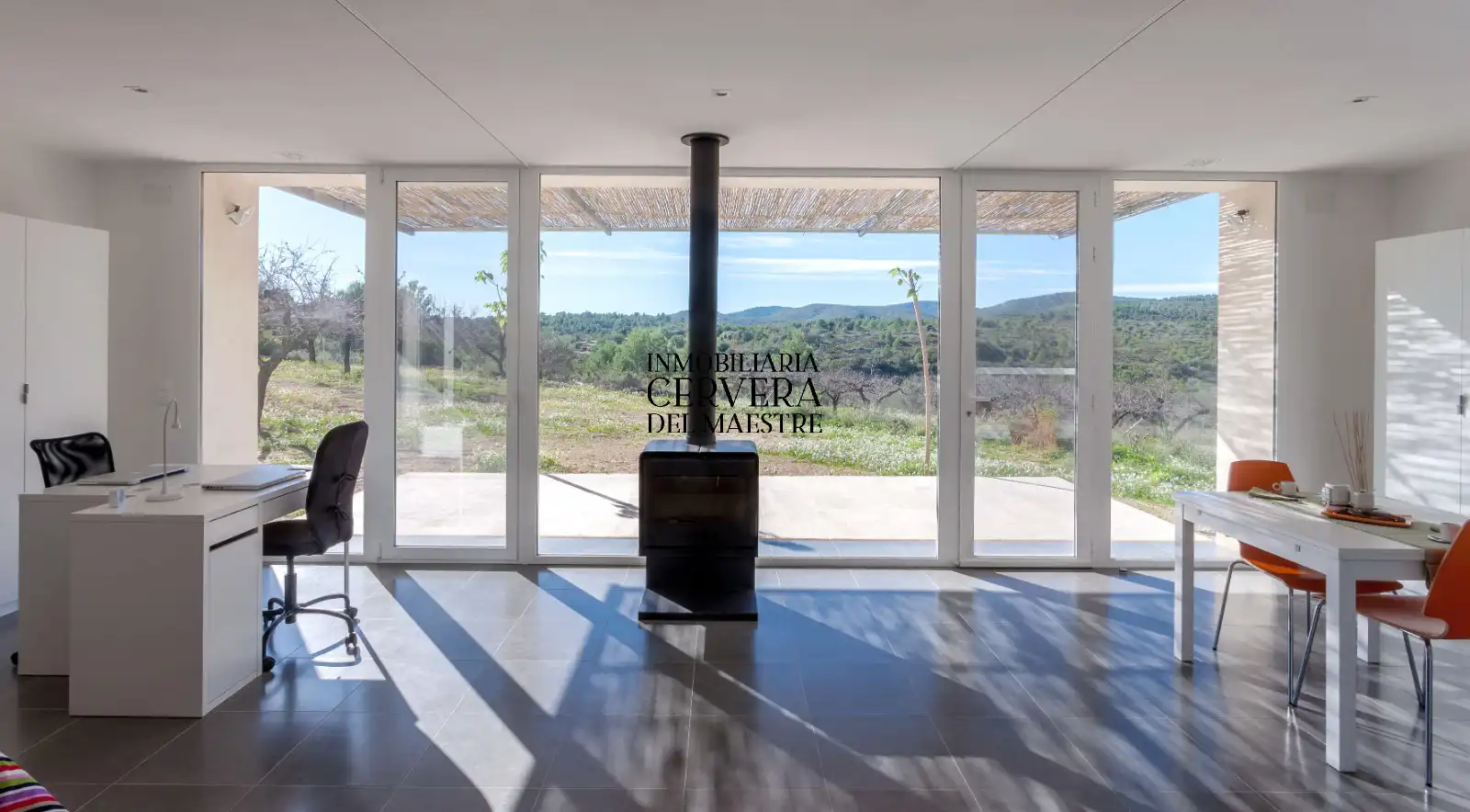 Sala d'estar de Finca rústica en venda en Cervera del Maestre