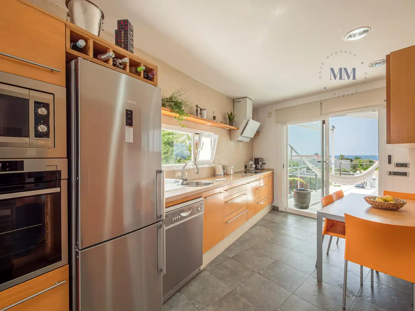 Cuina de Casa o xalet en venda en Sant Lluís amb Aire condicionat, Jardí privat i Terrassa